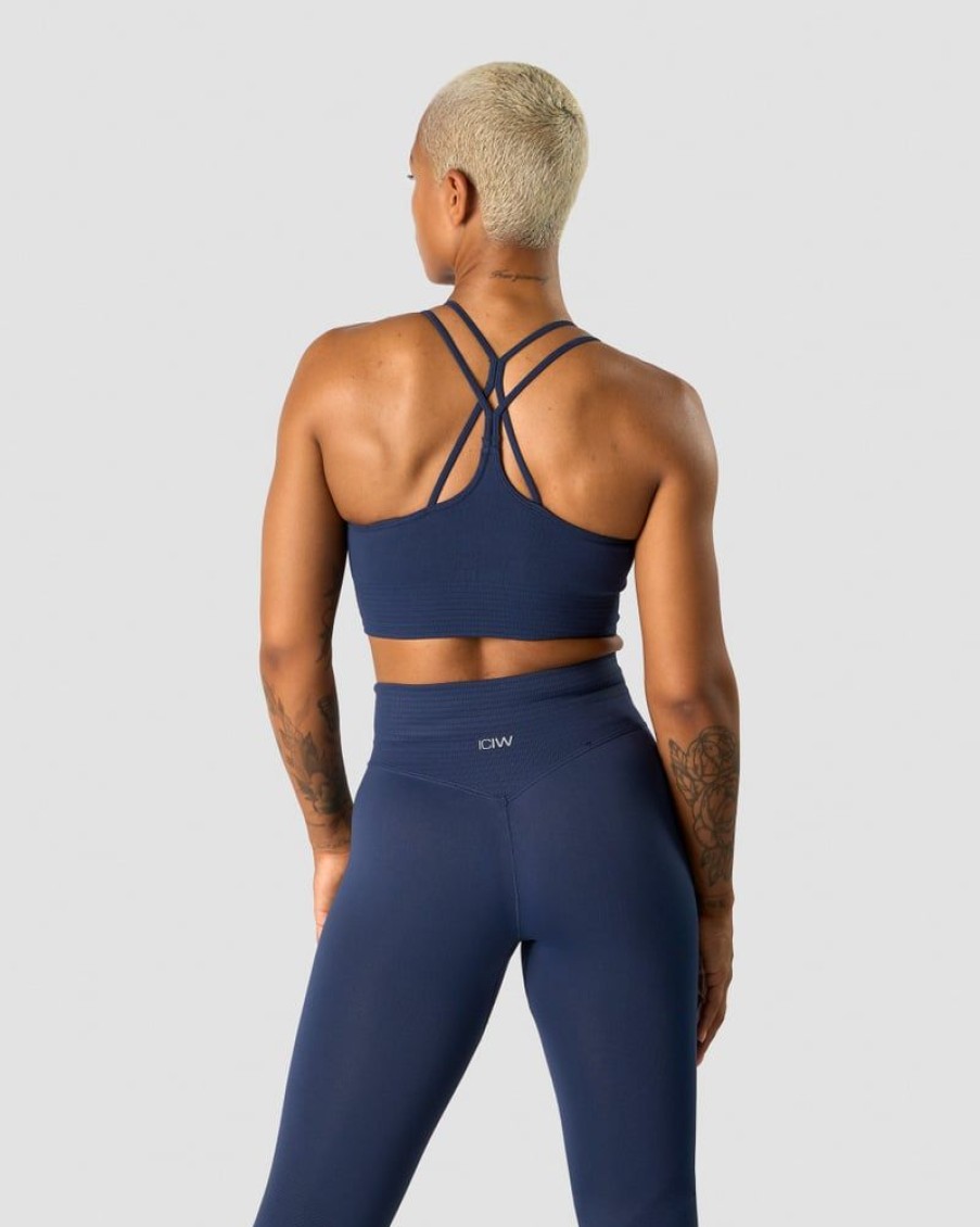 Dam ICIW Sport-Bh | Define Seamless Sports Bra Navy