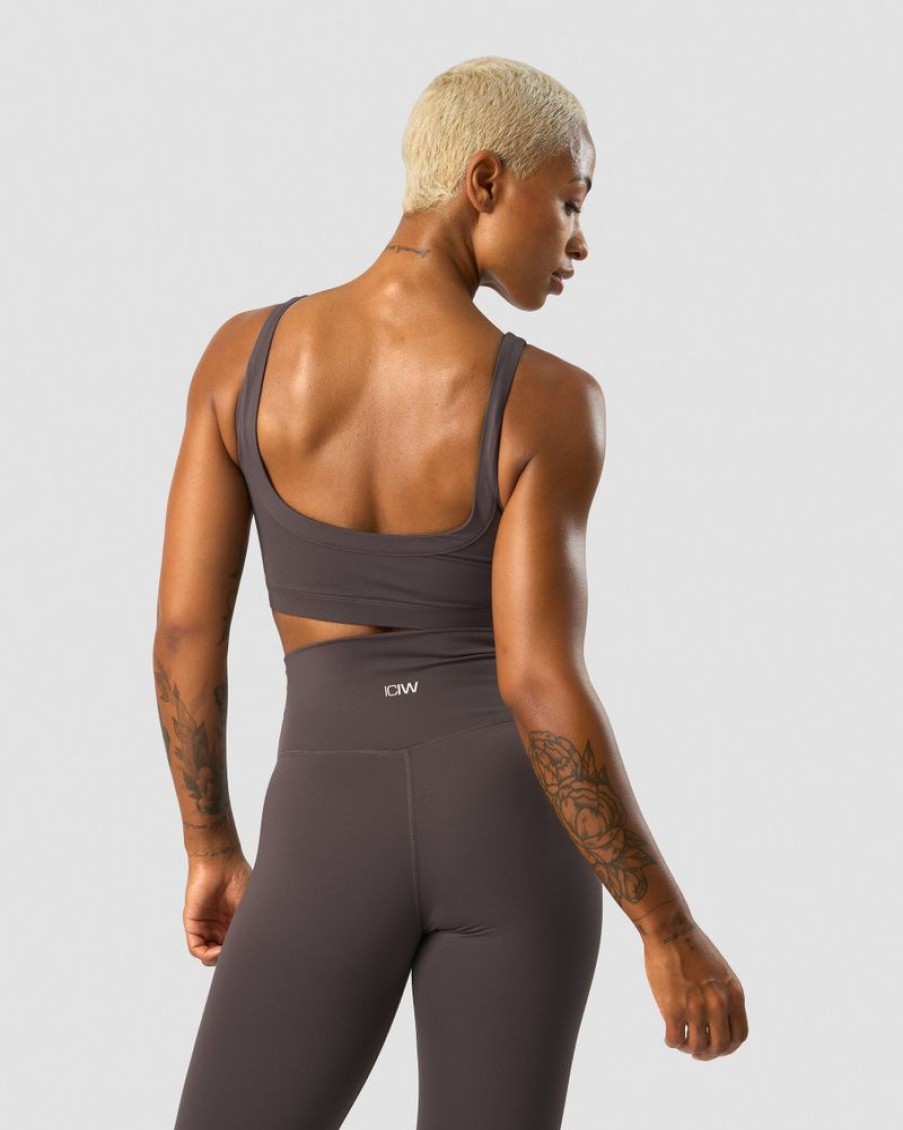 Dam ICIW Sport-Bh | Nimble Sports Bra Clay