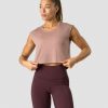 Dam ICIW Traningslinnen | Stride Cropped Tank Wmn Light Mauve