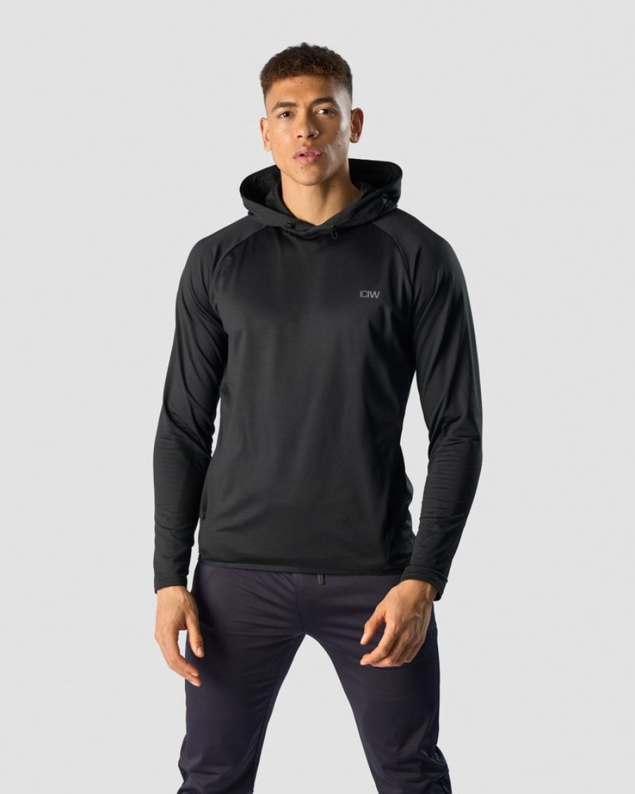 Herr ICIW Langarmat | Ultimate Training Hoodie Black