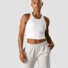 Dam ICIW Traningslinnen | Nimble Cropped Tank Top White