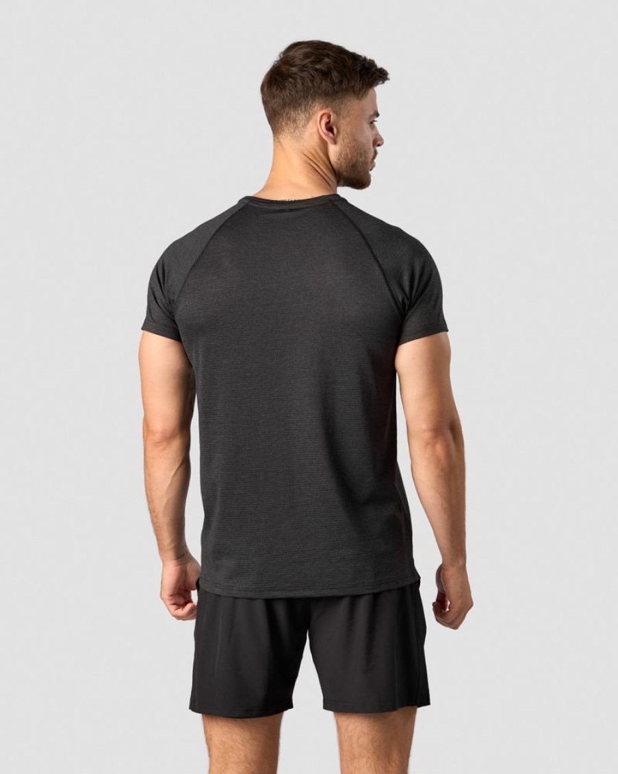 Herr ICIW T-Shirts | Training Mesh T-Shirt Men Dark Grey