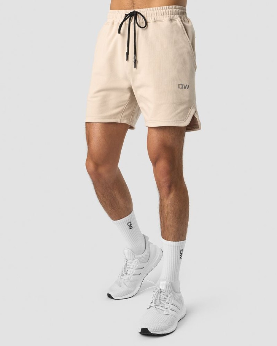 Herr ICIW Shorts | Stride Sweat Shorts Men Beige