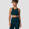 Dam ICIW Sport-Bh | Camo Seamless Sports Bra Dk Teal