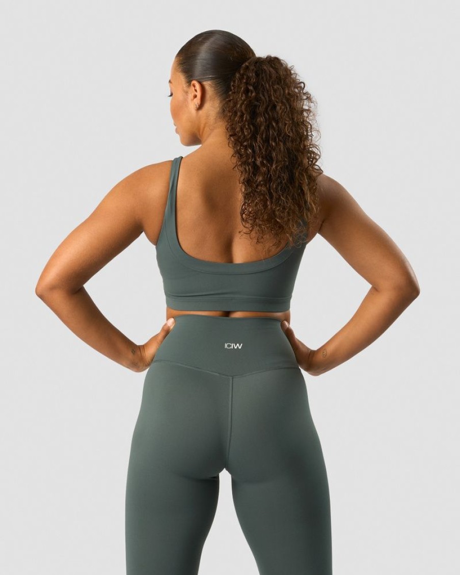 Dam ICIW Sport-Bh | Nimble Sports Bra Elm Green