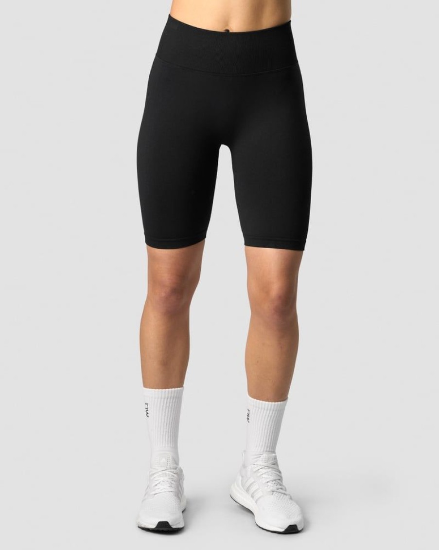 Dam ICIW Seamless | Define Seamless V-Shape Biker Shorts Black