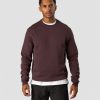 Herr ICIW Langarmat | Everyday Crewneck Men Burgundy