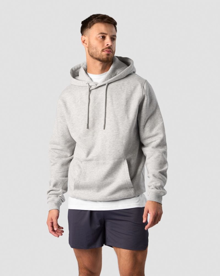 Herr ICIW Langarmat | Everyday Hoodie Men Light Grey Melange