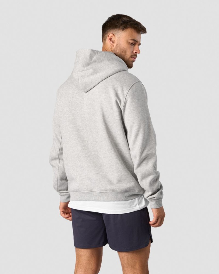 Herr ICIW Langarmat | Everyday Hoodie Men Light Grey Melange