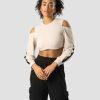 Dam ICIW Langarmat | Stance Cropped Long Sleeve Wmn Beige