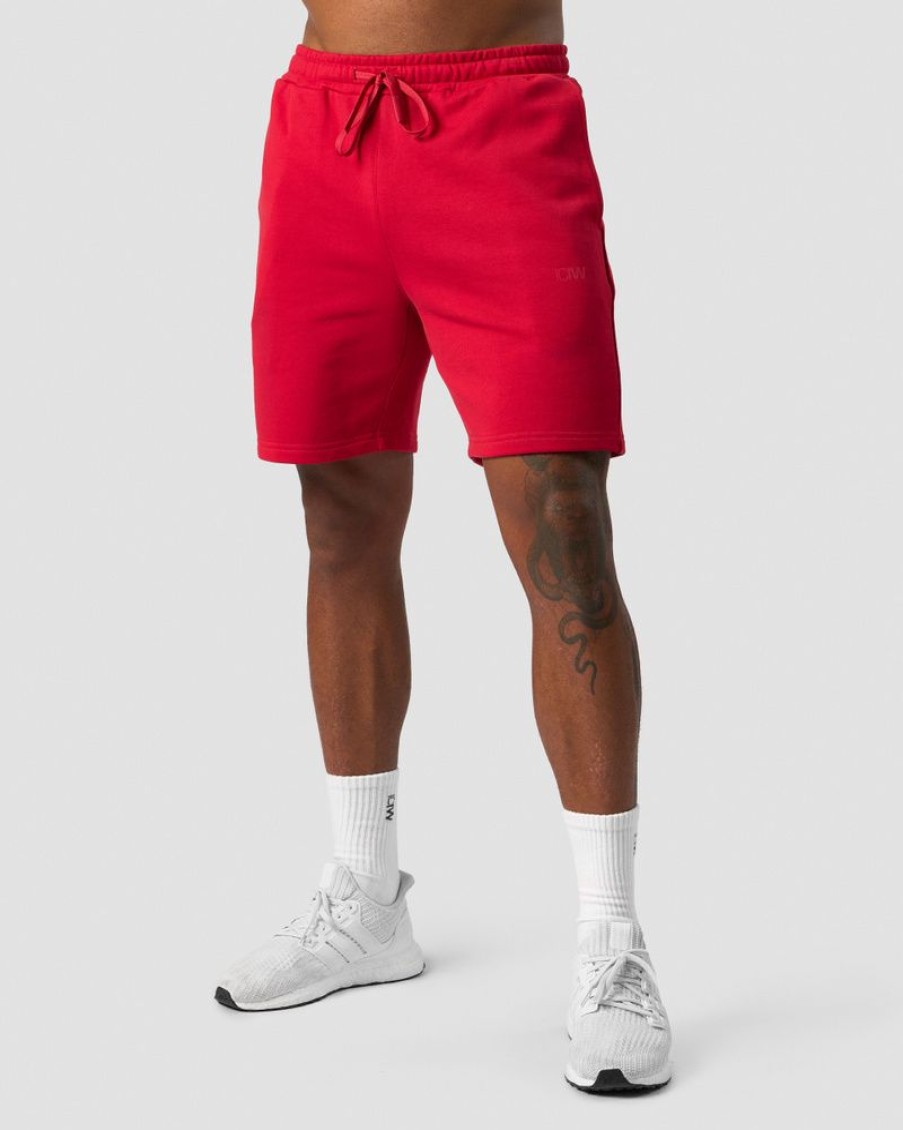 Herr ICIW Shorts | Training Club Sweat Shorts Men Red