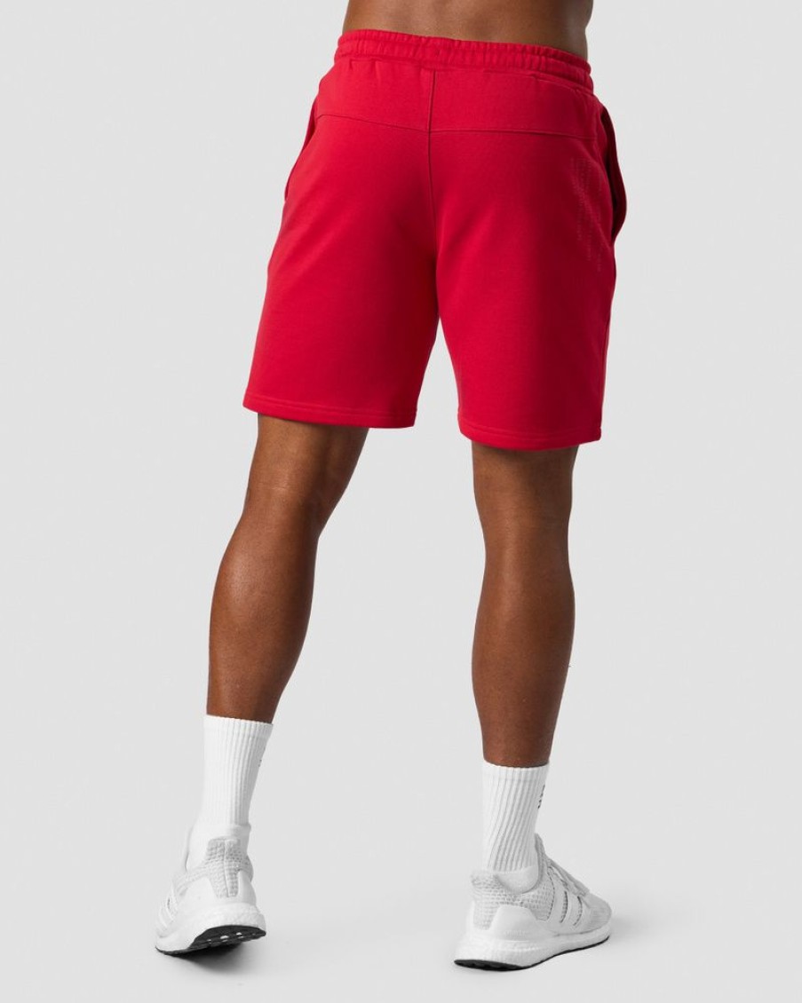 Herr ICIW Shorts | Training Club Sweat Shorts Men Red