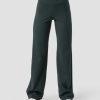 Dam ICIW Byxor | Nimble Straight Leg Pants Dark Green