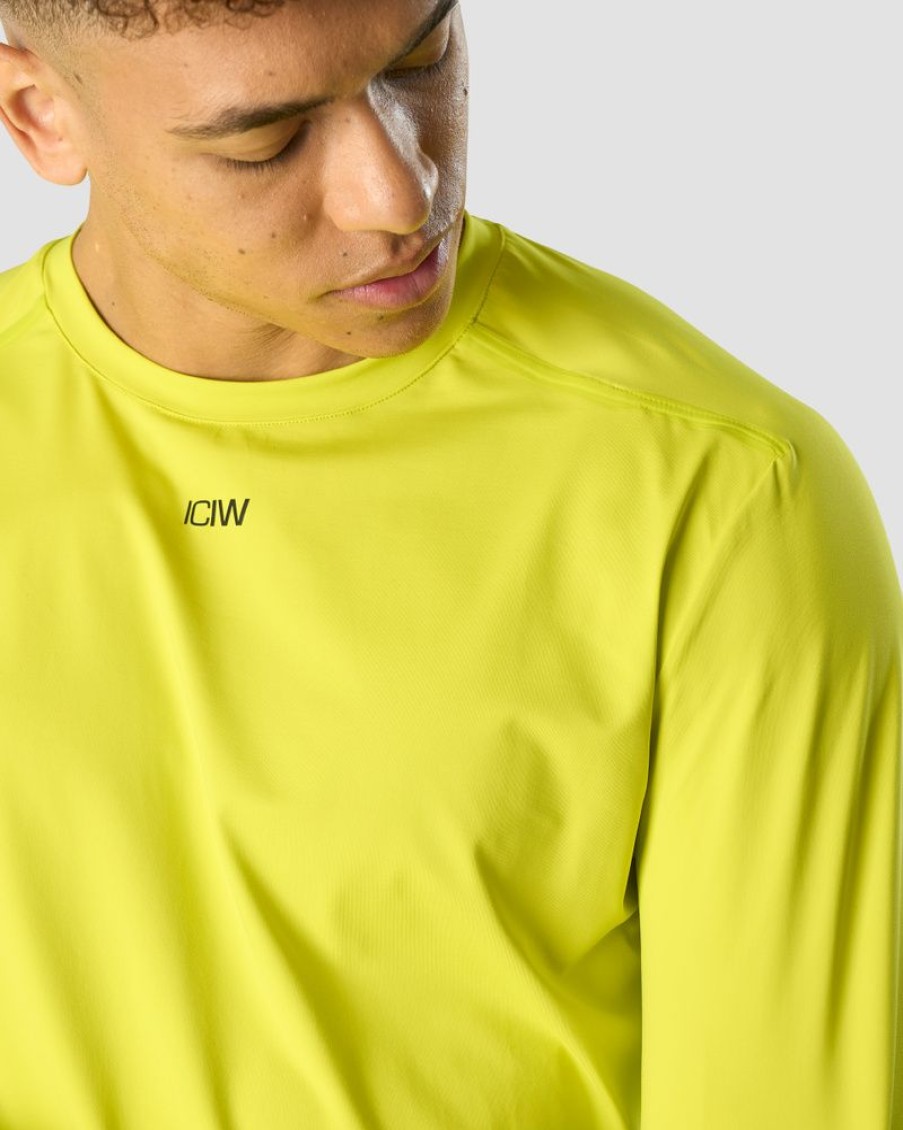 Herr ICIW Langarmat | Charge Longsleeve Men Acid Yellow