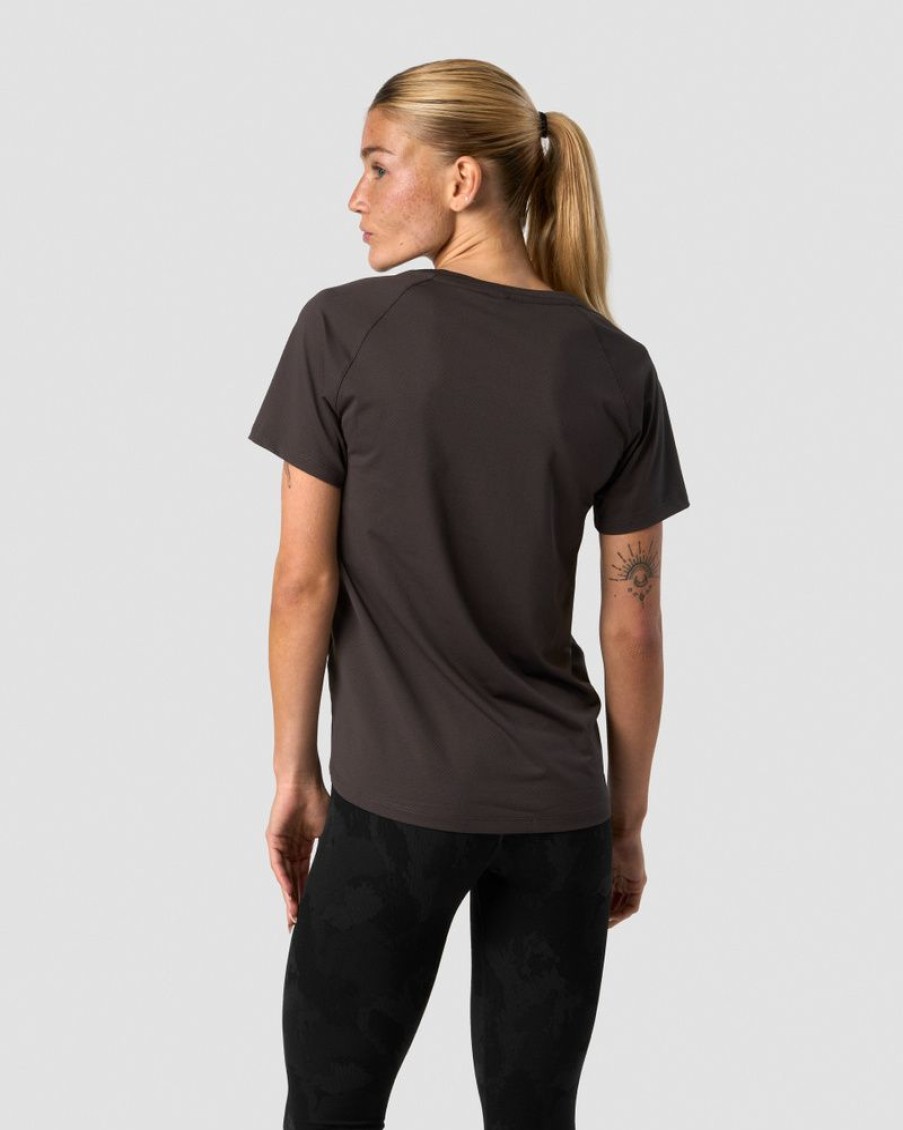 Dam ICIW T-Shirts | Stride T-Shirt Wmn Charcoal