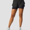 Dam ICIW Shorts | Charge 2-In-1 Shorts Wmn Black