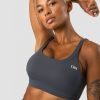 Dam ICIW Sport-Bh | Nimble Sports Bra Anthracite