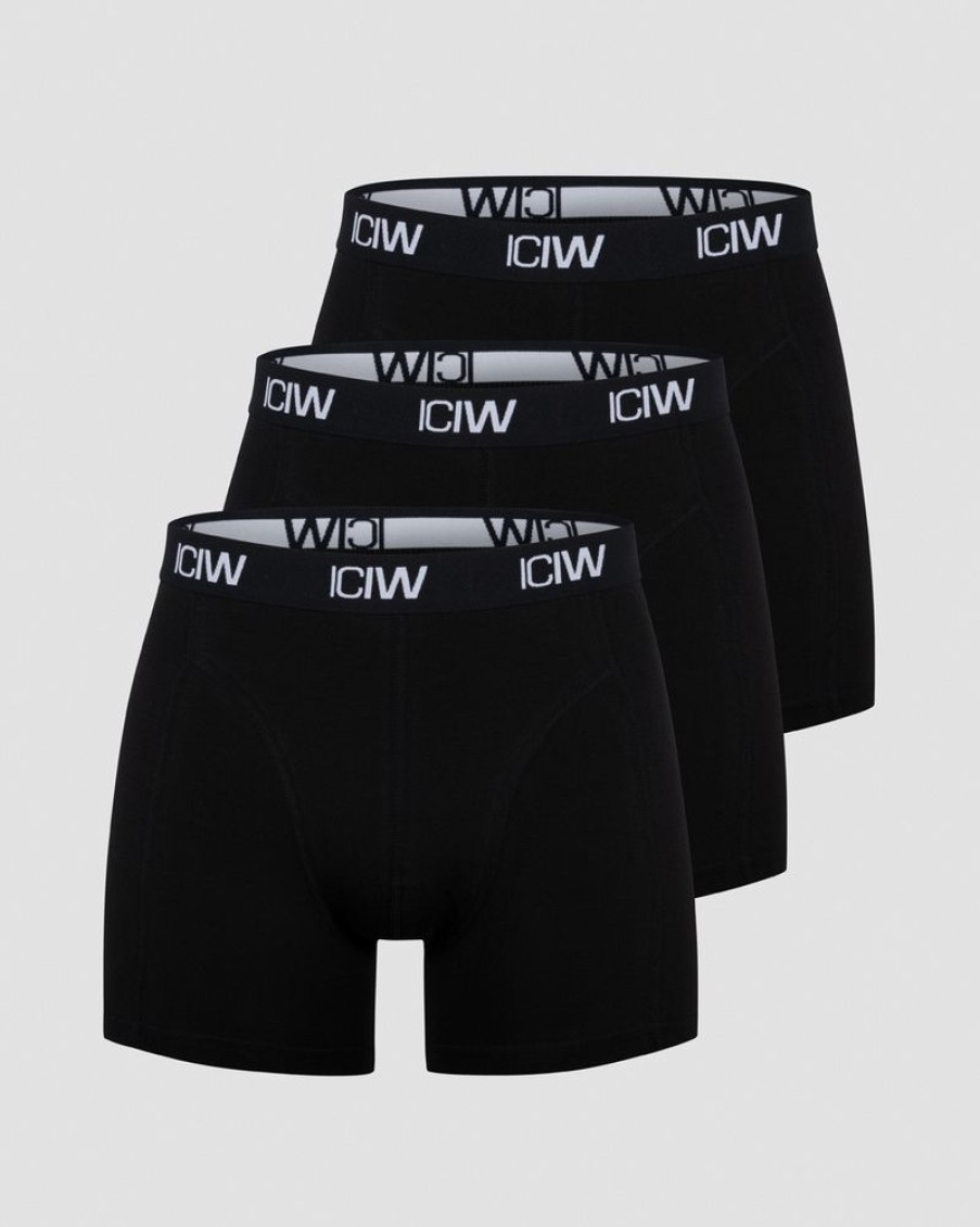 Herr ICIW Underklader | Boxer 3-Pack Black