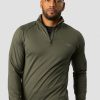 Herr ICIW Langarmat | Ultimate Training 1/4 Zip Green