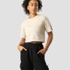 Dam ICIW T-Shirts | Stance Cropped T-Shirt Wmn Beige