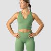 Dam ICIW Seamless | Ribbed Define Seamless Tank Top Light Green