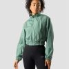 Dam ICIW Jackor & Vastar | Mercury Cropped Jacket Aqua Green