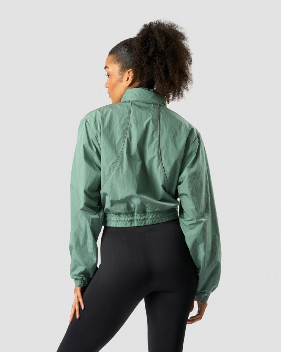 Dam ICIW Jackor & Vastar | Mercury Cropped Jacket Aqua Green