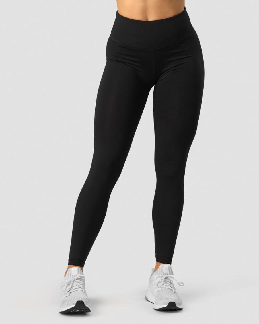 Dam ICIW Tights & Leggings | Classic V-Shape Tights Tall Black