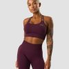 Dam ICIW Sport-Bh | Define Seamless Sports Bra Maroon