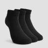 Dam ICIW Strumpor | Ankle Socks 3-Pack Black