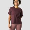 Dam ICIW T-Shirts | Stance T-Shirt Wmn Burgundy