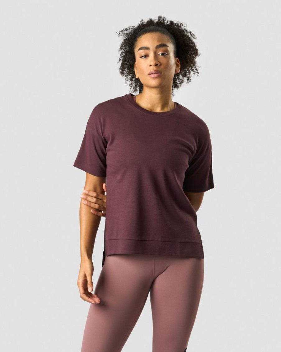 Dam ICIW T-Shirts | Stance T-Shirt Wmn Burgundy