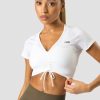 Dam ICIW T-Shirts | Scrunch T-Shirt White Wmn