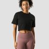 Dam ICIW T-Shirts | Stance Cropped T-Shirt Wmn Black