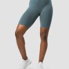 Dam ICIW Seamless | Define Seamless Logo Biker Shorts Jungle Green