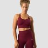 Dam ICIW Sport-Bh | Define Seamless Sports Bra Burgundy