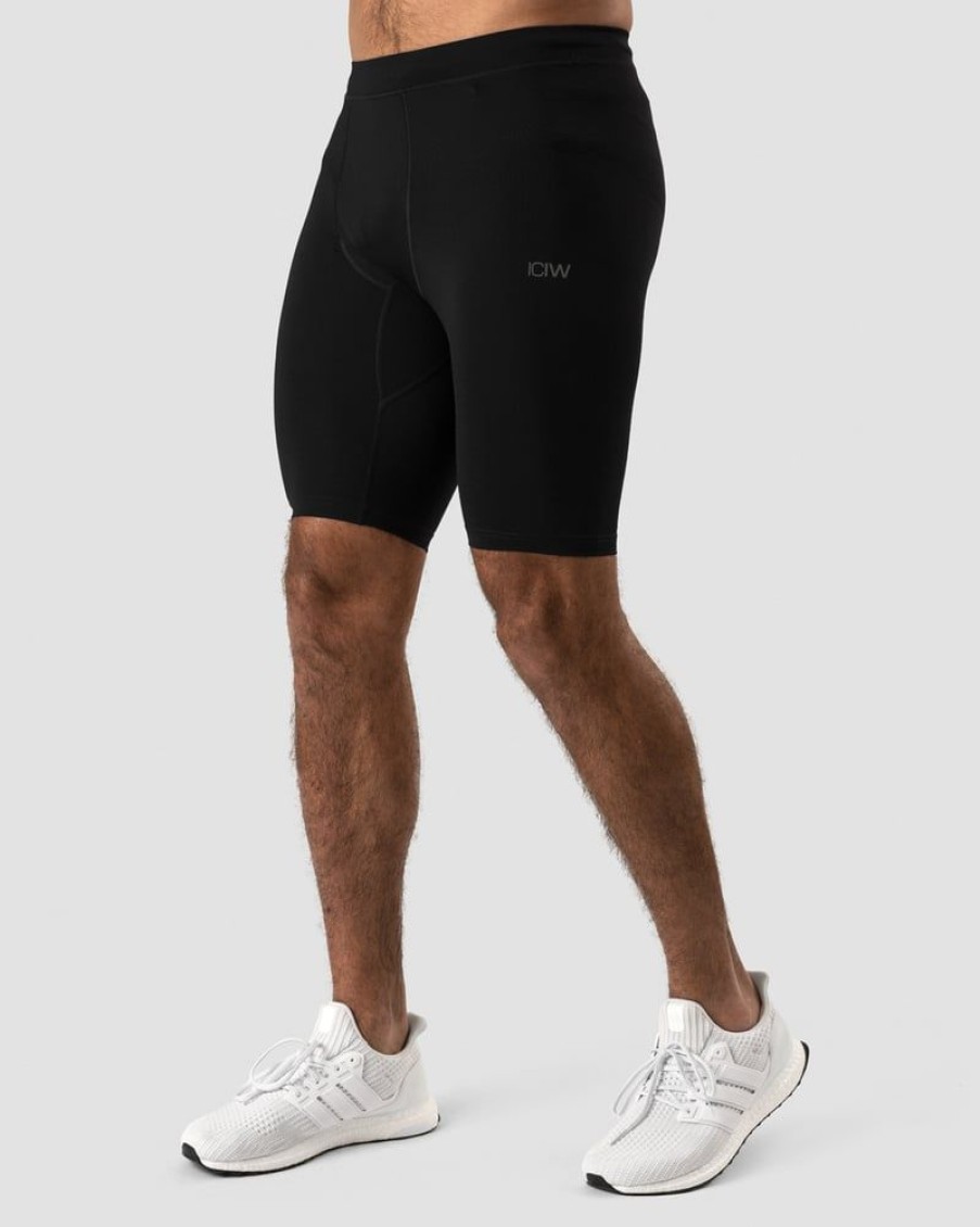 Herr ICIW Shorts | Training Biker Shorts Men Black