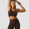 Dam ICIW Sport-Bh | Define Seamless Sports Bra Dark Brown