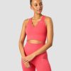 Dam ICIW Seamless | Ribbed Define Seamless Tank Top Coral Red