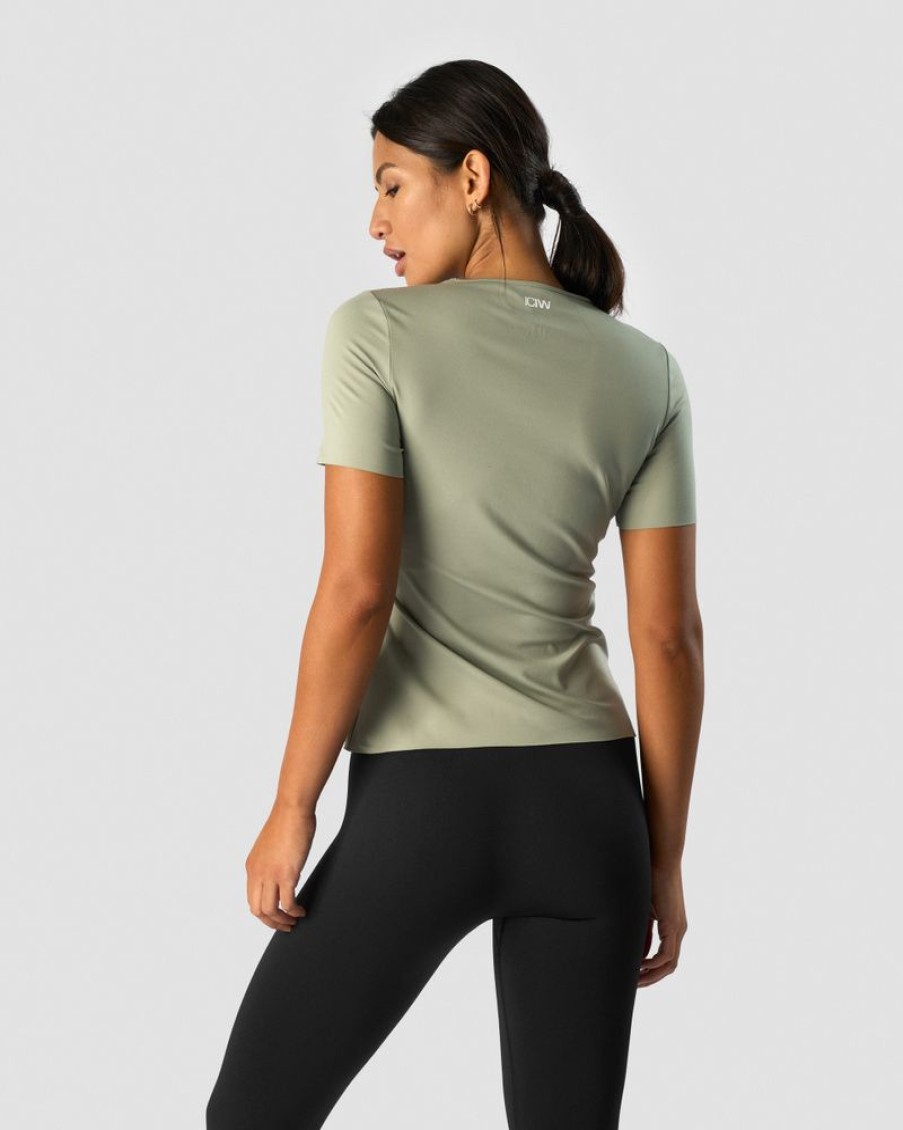 Dam ICIW T-Shirts | Nimble T-Shirt Light Sage Green