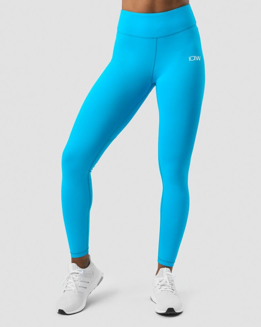 Dam ICIW Tights & Leggings | Scrunch V-Shape Tights Blue