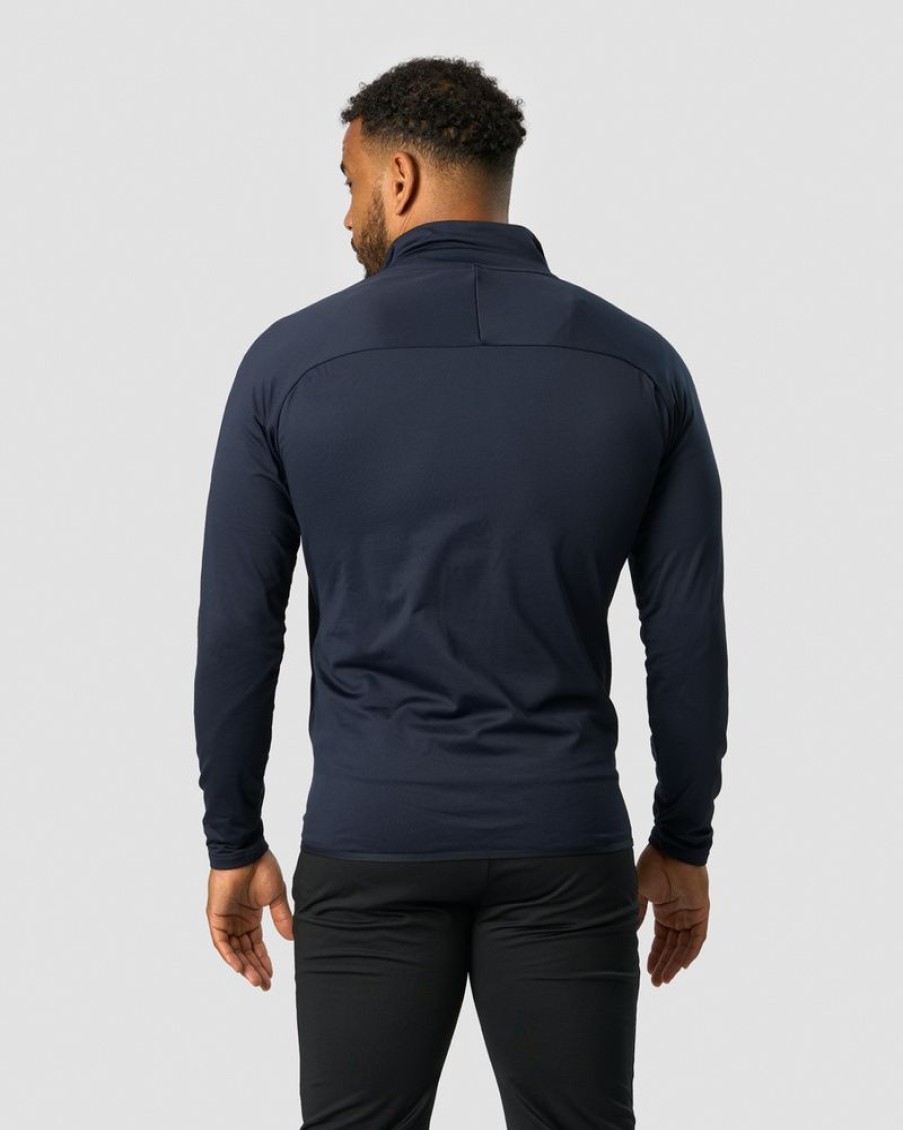 Herr ICIW Langarmat | Ultimate Training 1/4 Zip Navy