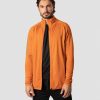 Herr ICIW Langarmat | Ultimate Training Zipper Burnt Orange