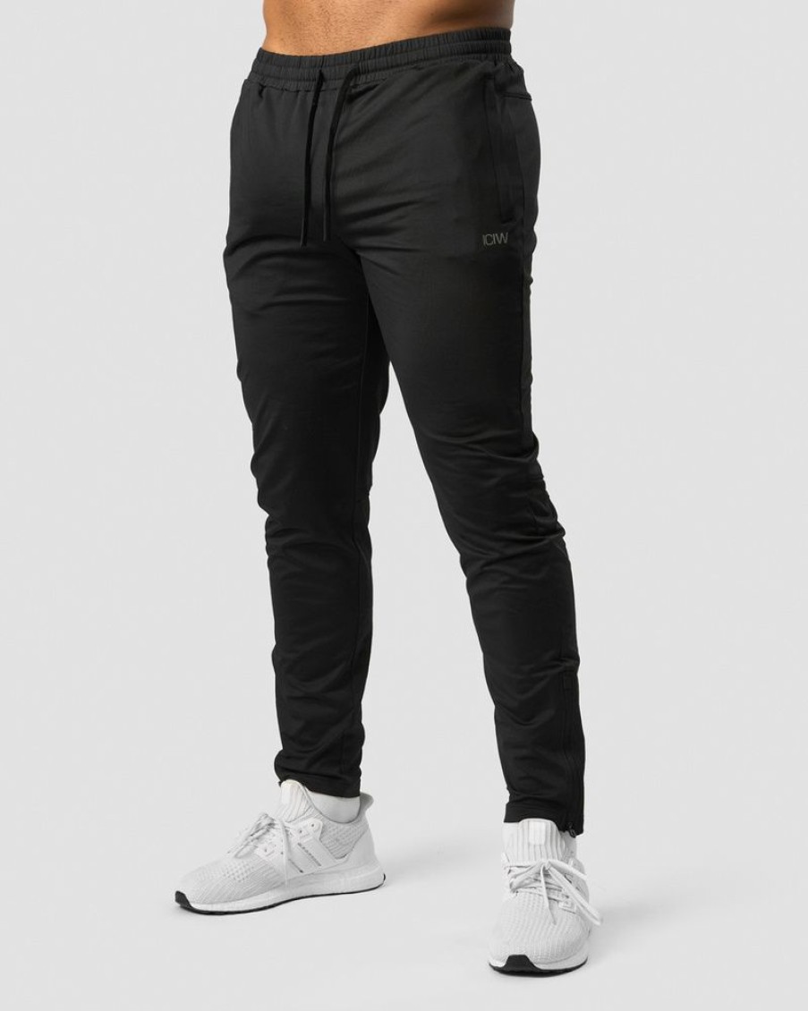 Herr ICIW Byxor | Ultimate Training Zip Pants Black