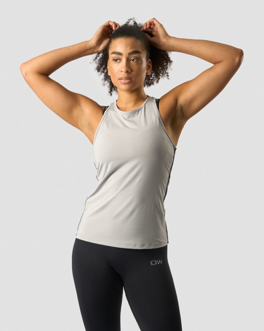 Dam ICIW Traningslinnen | Ultimate Training Tank Top Grey