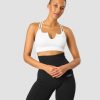 Dam ICIW Sport-Bh | Ribbed Define Seamless Strappy Bra White