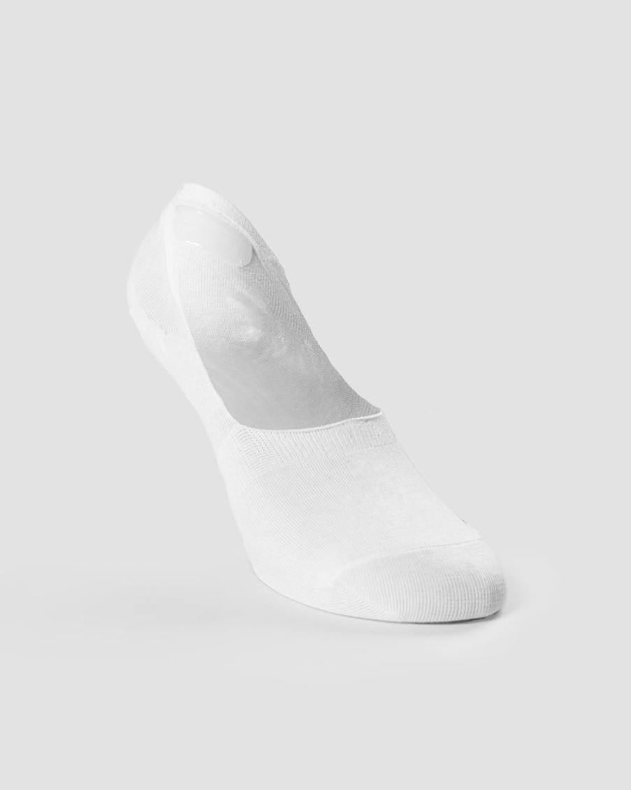 Dam ICIW Strumpor | Invisible Socks White