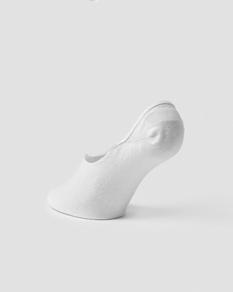 Dam ICIW Strumpor | Invisible Socks White