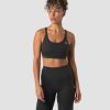 Dam ICIW Sport-Bh | Nimble Sports Bra Dark Grey