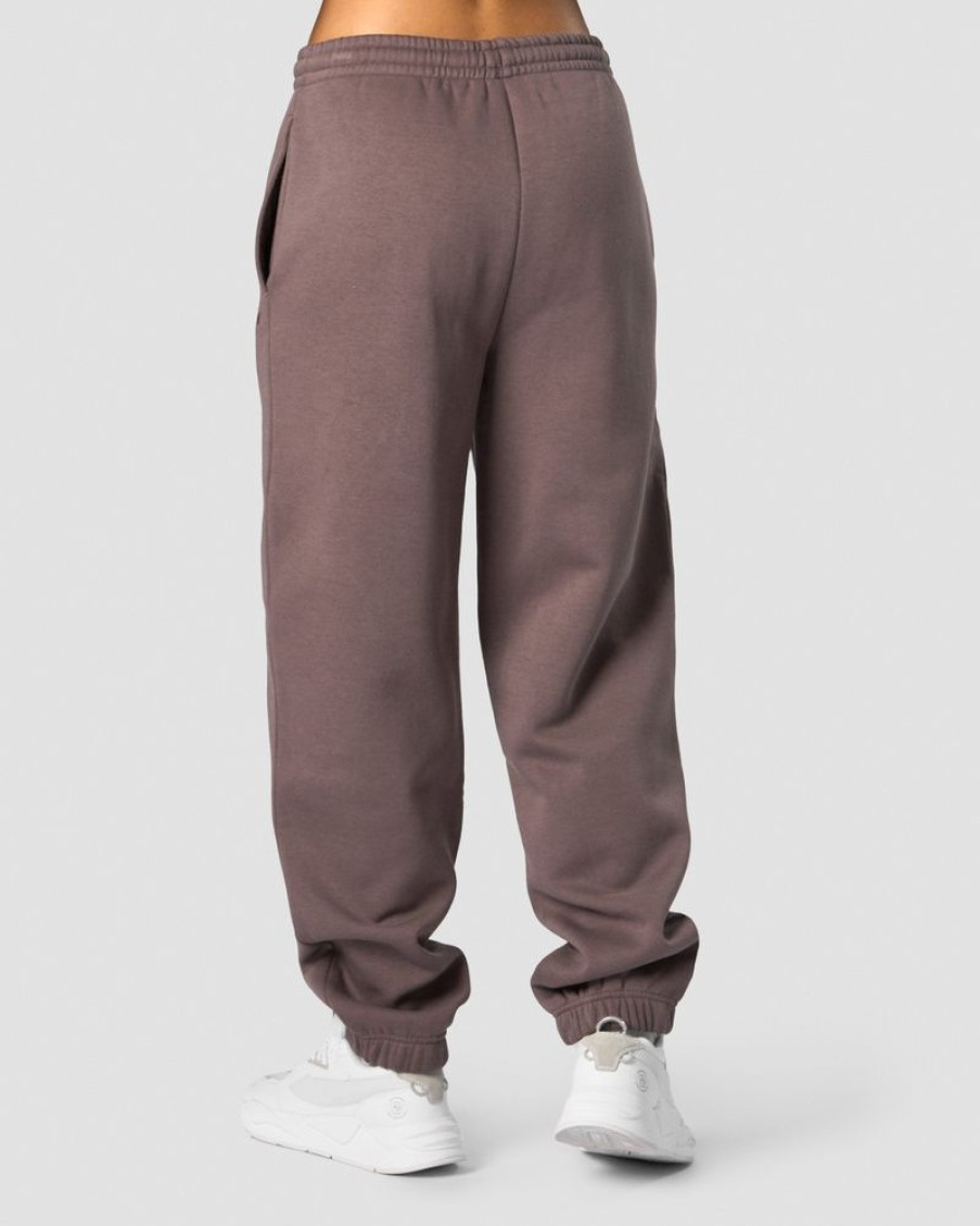 Dam ICIW Byxor | Everyday Sweatpants Wmn Dusty Brown